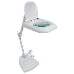 Eagle Desktop LED Articulated Illuminated Magnifier With 6" Lens