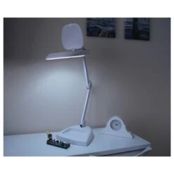 Eagle Desktop LED Articulated Illuminated Magnifier With 6" Lens -Light Haven Shop y y 0 y006q in2